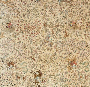 Signed Persian Qum Carpet | Fine Pure Silk