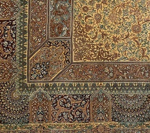 Fine Qum Pure Silk Carpet