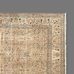 Fine Persian Tabriz Wool Large Gallery Carpet