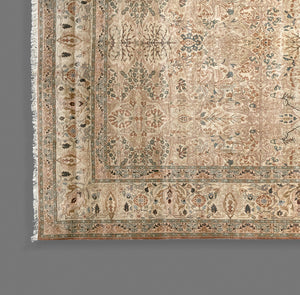 Fine Persian Tabriz Wool Large Gallery Carpet