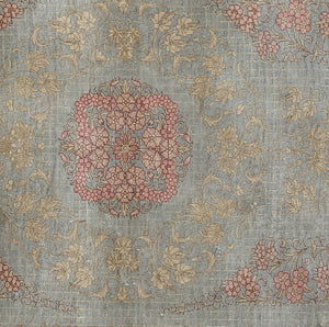 Persian Qum Zanjan Fine Pure Silk Carpet