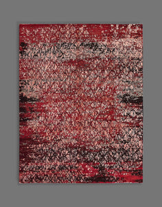 Red Lace Rug